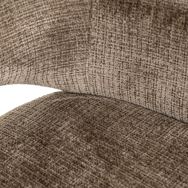 Richmond Interiors  Eetkamerstoel Donnatella stone chenille