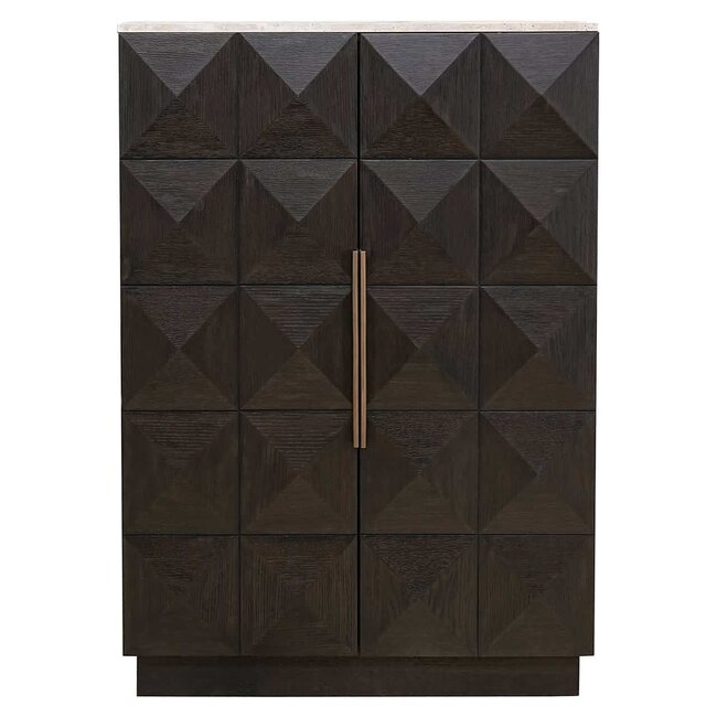 Richmond Interiors  Wandkast Claremont 2-deurs Bruin