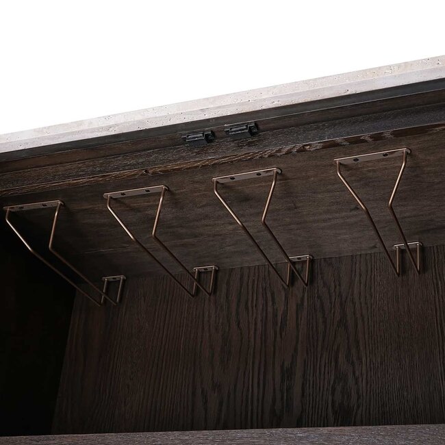 Richmond Interiors  Wandkast Claremont 2-deurs Bruin