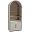 Richmond Interiors  Wandkast Tivoli met gebogen bovenkant 2-deurs 3-planken Wit