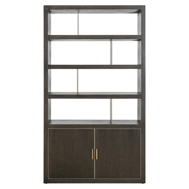 Richmond Interiors  Wandkast Rivertree 3-planken 2-deurs Bruin