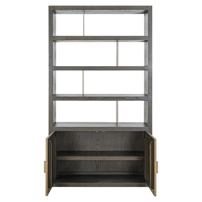 Richmond Interiors  Wandkast Rivertree 3-planken 2-deurs Bruin