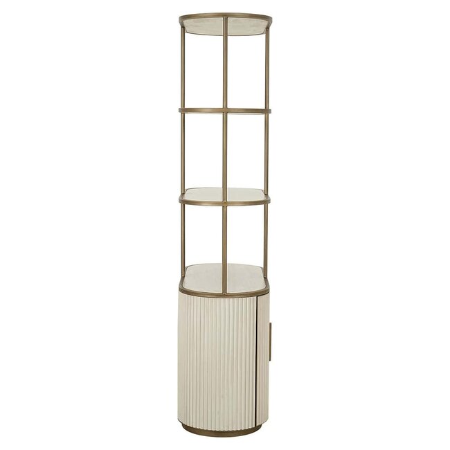 Richmond Interiors  Wandkast Tivoli 2-deurs 3 open planken Wit