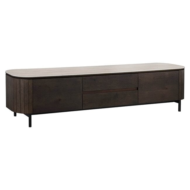 Richmond Interiors  Tv-dressoir Ritz 2-deurs 1-la Bruin