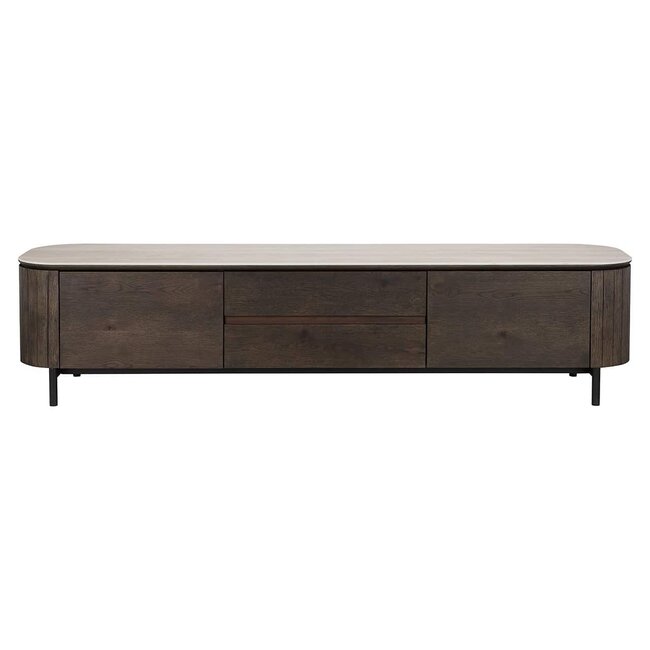 Richmond Interiors  Tv-dressoir Ritz 2-deurs 1-la Bruin