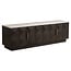 Richmond Interiors  Tv-dressoir Claremont 4-deurs Bruin