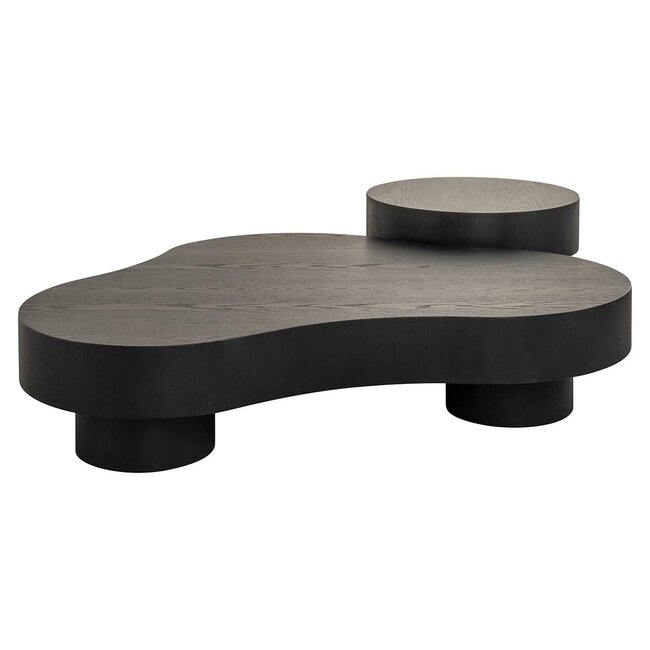 Richmond Interiors  Salontafel Bogor set van 2 dark coffee Dark coffee
