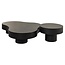 Richmond Interiors  Salontafel Bogor set van 2 dark coffee Dark coffee