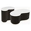 Richmond Interiors  Salontafel Mayfield set van 2 Bruin