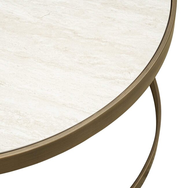 Richmond Interiors  Salontafel Tivoli set van 2 Wit