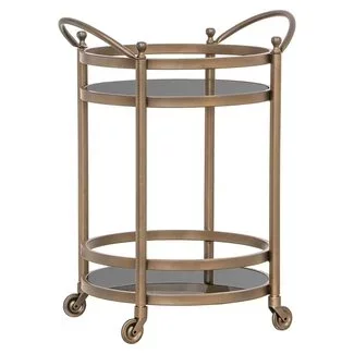 Richmond Interiors  Trolley Hendricks brass Brushed Goud