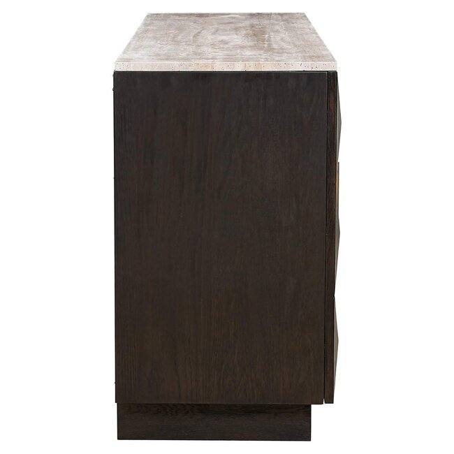 Richmond Interiors  Dressoir Claremont 4-deurs Bruin