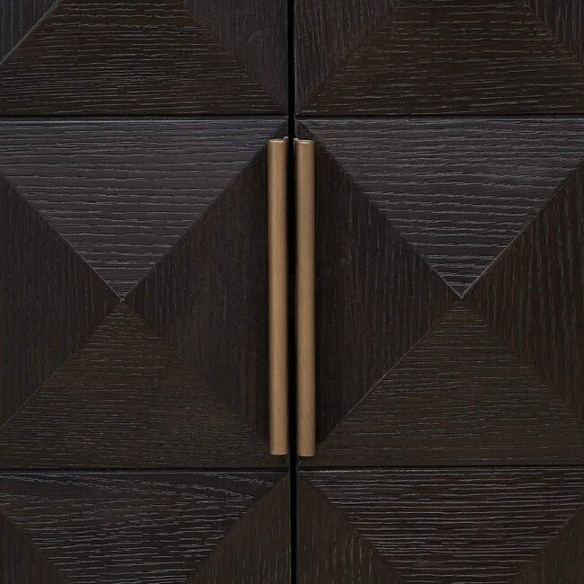 Richmond Interiors  Dressoir Claremont 4-deurs Bruin