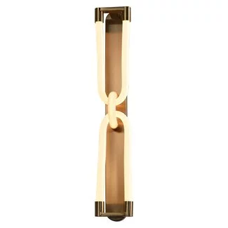 Richmond Interiors  Wandlamp Lysa Brushed Goud