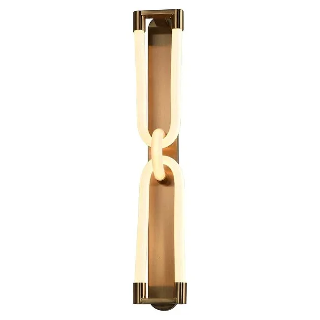 Richmond Interiors  Wandlamp Lysa Brushed Goud
