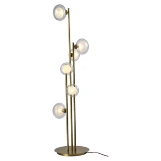 Richmond Interiors  Vloerlamp Luva brass Brushed Goud
