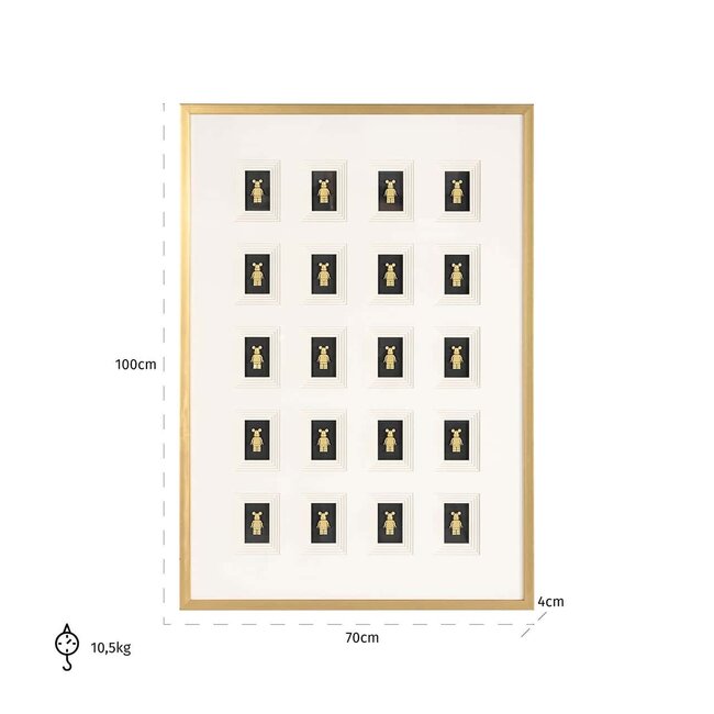 Richmond Interiors  Wall art Block 3D