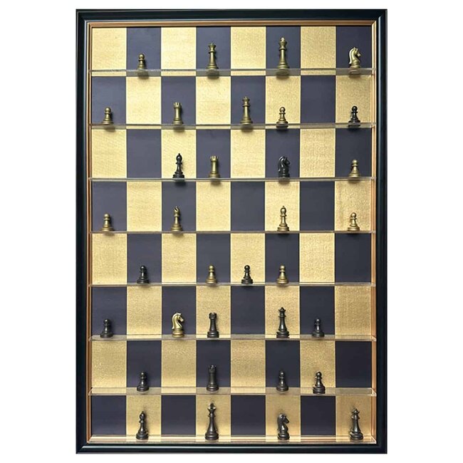 Richmond Interiors  Wall art Nala Zwart/Goud