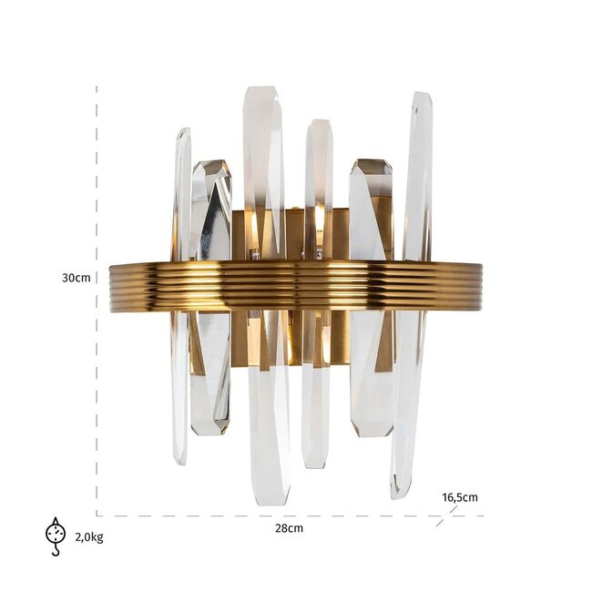 Richmond Interiors  Wandlamp Brigh