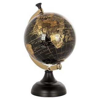 Richmond Interiors  Deco object wereldbol Jilly Zwart