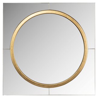 Richmond Interiors  Spiegel Briana rond goud Goud