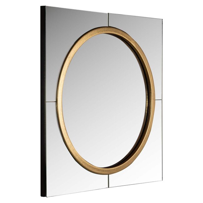 Richmond Interiors  Spiegel Briana rond goud Goud