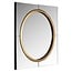 Richmond Interiors  Spiegel Briana rond goud Goud