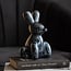 Present Time Ornament Balloon Bunny zwart
