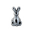 Present Time Ornament Balloon Bunny zwart groot