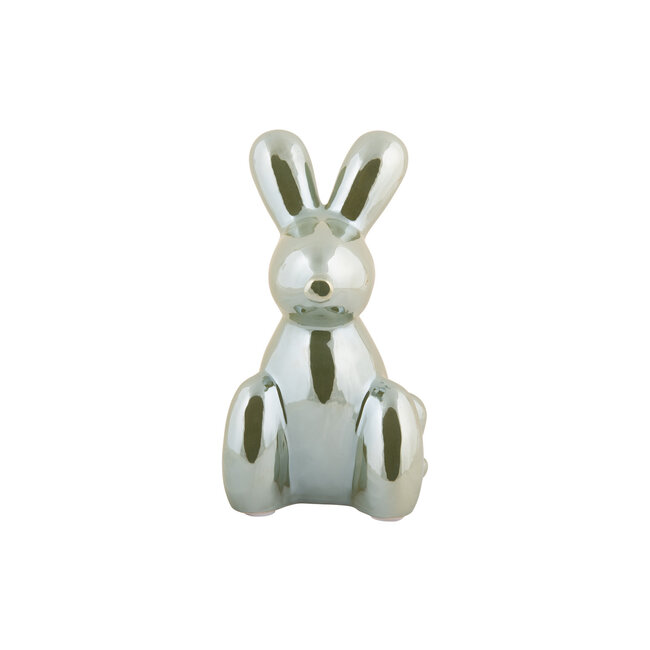 Present Time Ornament Balloon Bunny jungle groen groot