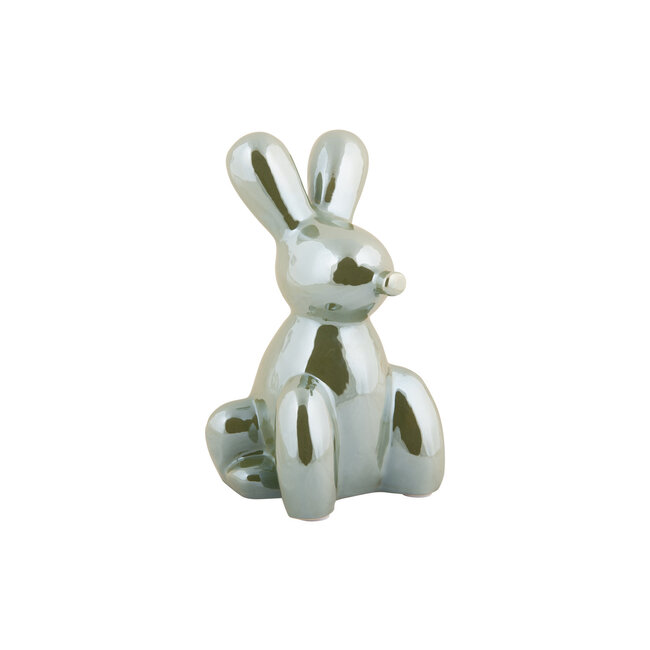 Present Time Ornament Balloon Bunny jungle groen groot