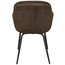 Woood Runa eetkamerstoel Chenille warm bruin