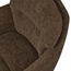 Woood Runa eetkamerstoel Chenille warm bruin