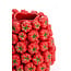 Light en Living Vaas deco 34x33x37 cm TAMINA  keramiek rood
