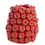 Light en Living Vaas deco 34x33x37 cm TAMINA  keramiek rood