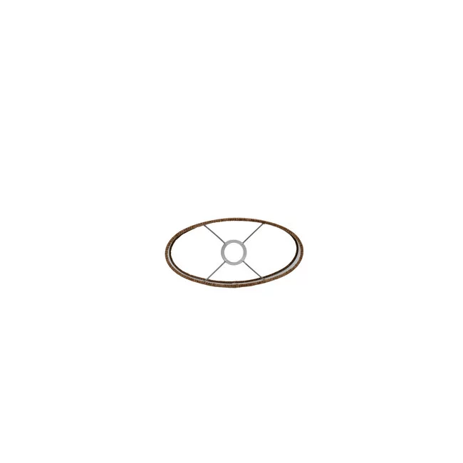 Light en Living Kap ovaal recht smal 30-15-25 cm FLAIR  koper