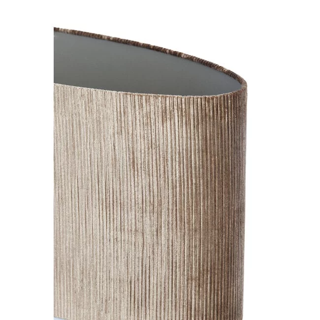 Light en Living Kap ovaal recht smal 30-15-25 cm FLAIR  koper