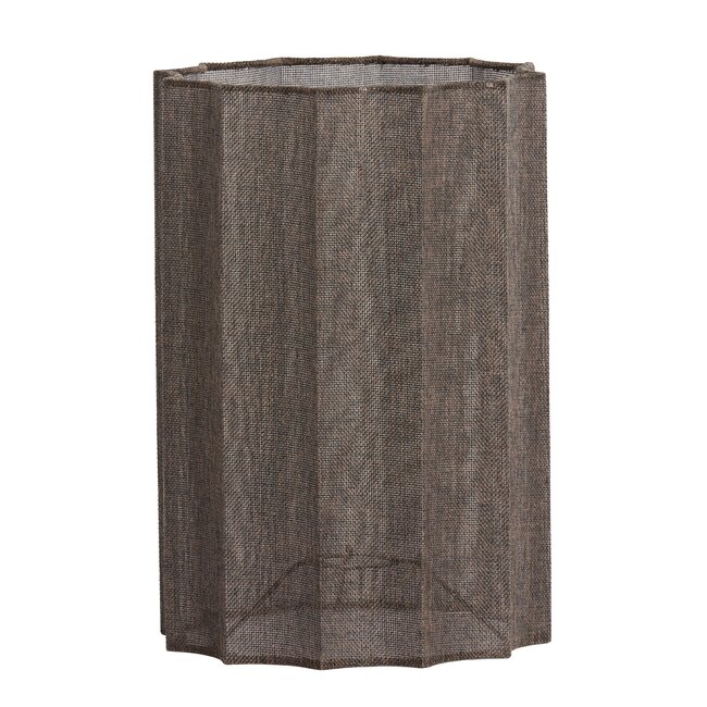 Light en Living Kap cilinder 24-24-35 cm DISLI linnen  bruin
