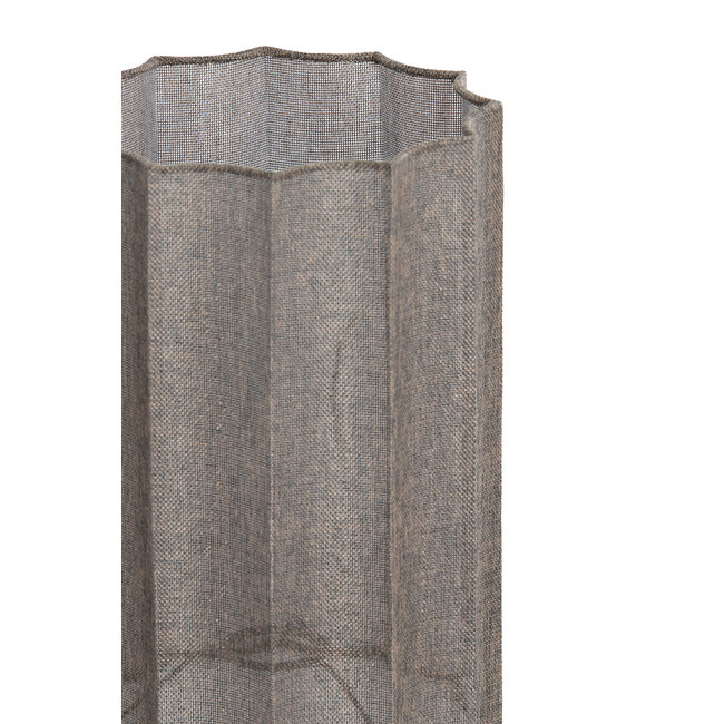 Light en Living Kap cilinder 24-24-35 cm DISLI linnen  bruin
