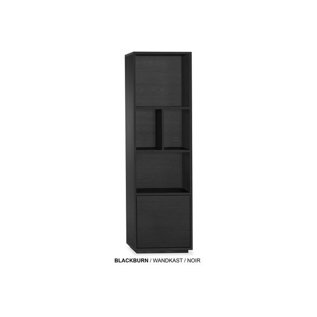 WoonMax TV wandmeubel Blackburn maat M - Diverse elementen en kleuren