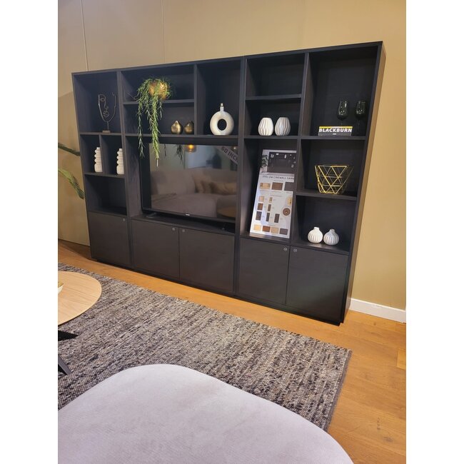 WoonMax TV wandmeubel Blackburn maat L - Diverse elementen en kleuren