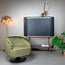 Tower Living Fauteuil Barga - groen velvet showroommodel