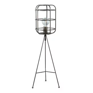 PTMD Vloerlamp Bolt Black Metal S