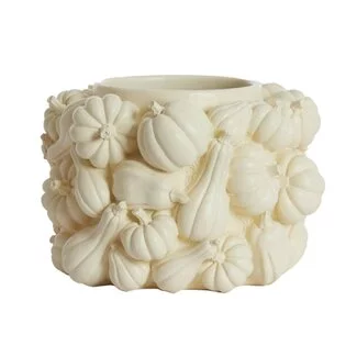 Light en Living Vaas deco Ø28x18 cm PUMPKIN crème