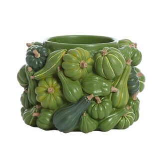 Light en Living Vaas deco Ø28x18 cm PUMPKIN groen