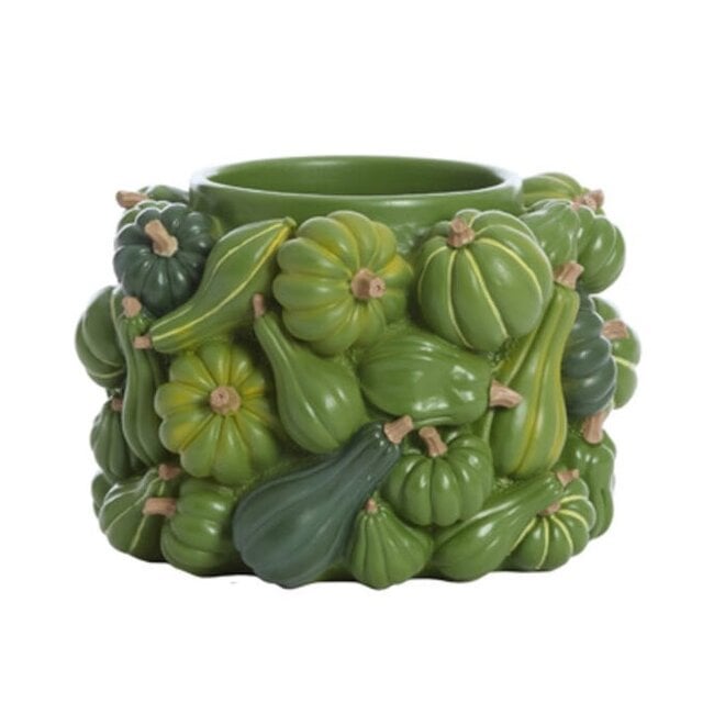 Light en Living Vaas deco Ø28x18 cm PUMPKIN groen