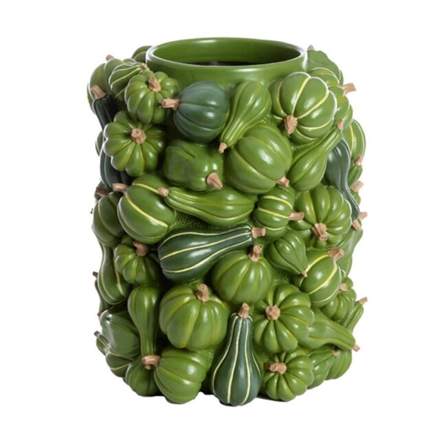 Light en Living Vaas deco Ø27,5x33 cm PUMPKIN groen