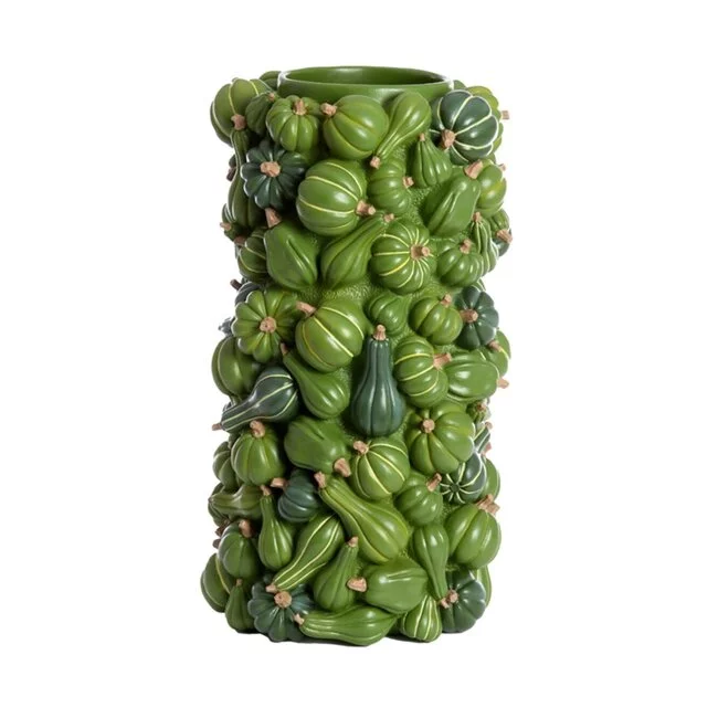 Light en Living Vaas deco Ø27,5x49 cm PUMPKIN groen