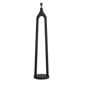 Light en Living Vloerlamp Ø30x135 cm XITTA hout mat zwart