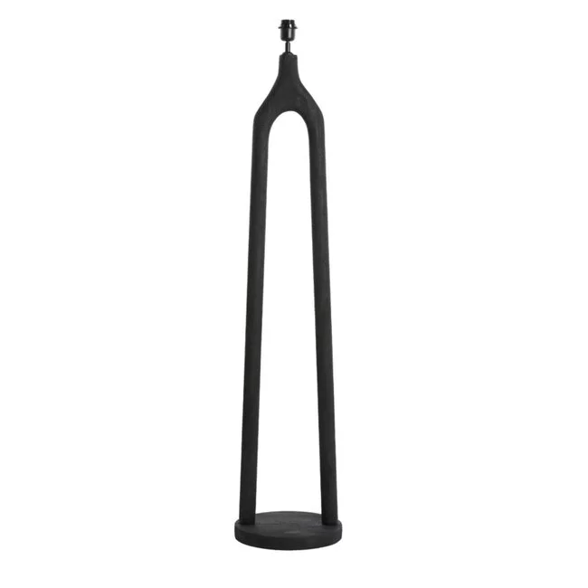 Light en Living Vloerlamp Ø30x135 cm XITTA hout mat zwart